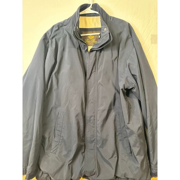 Loro Piana Twenty K Storm System Fabric zipper jacket, size L - Picture 1 of 10